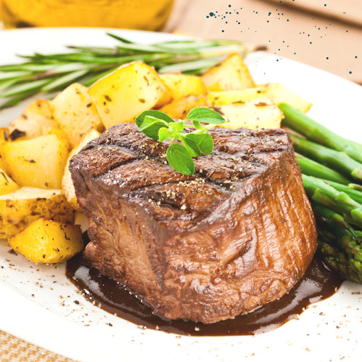 filet mignon steak dish representing a Local cooking workshop event by Legacy Partners Insurance Agency